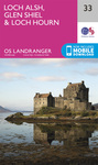 Buy Landranger 33 - 'Loch Alsh, Glen Shiel & Loch Hourn' from Amazon