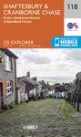 Buy Explorer 118 - 'Shaftesbury, Cranbourne Chase, Poole, Wimbourne Minster & Blandford Forum' from Amazon