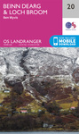 Buy Landranger 20 - 'Beinn Dearg & Loch Broom, Ben Wyvis' from Amazon