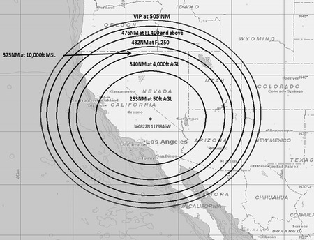 GPS jamming map