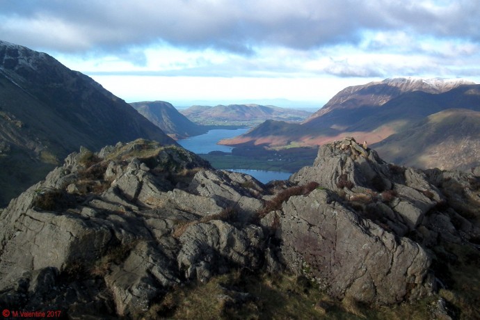 Crummock Water and the hills beyond.