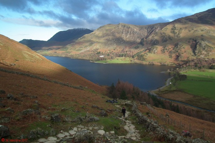 Beginning the ascent to Scarth Gap.